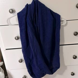 Purple/blue infinity scarf